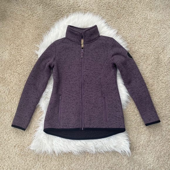 {Ascend} Purple Fleece Full-Zip Jacket - Women's - Picture 1 of 6